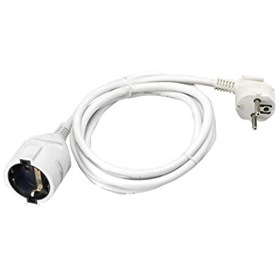 Alyco 199474 przedłużka trzonu kabel elektryczny podstawa i wtyczka typu jack Shuko 4 m z ochroną dla dzieci Alyco 199474 przedłużka trzonu kabel elektryczny podstawa i wtyczka typu jack Shuko 4 m z ochroną dla dzieci