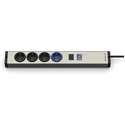 Ehmann Listwa zasilająca Master/Slave PRO 0616x0g048001 aluminiowa, 4-drożna (1 master, 3 Slaves), 1 x USB-C 18 W Slave, przewód zasilający 1,5 m Ehmann Listwa zasilająca Master/Slave PRO 0616x0g048001 aluminiowa, 4-drożna (1 master, 3 Slaves), 1 x USB-C 18 W Slave, przewód zasilający 1,5 m