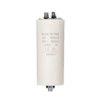 NEDIS Kondensator rozruchowy Kondensator roboczy 60uF 60µF z wtyczką (kondensator silnikowy) NEDIS Kondensator rozruchowy Kondensator roboczy 60uF 60µF z wtyczką (kondensator silnikowy)