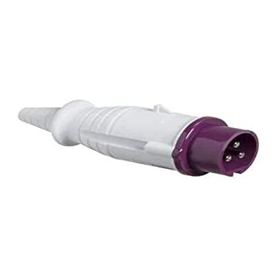 Schneider Electric 82302 FICHE mobilny droit 16A 3P 20-25V IP44 5, biały Schneider Electric 82302 FICHE mobilny droit 16A 3P 20-25V IP44 5, biały
