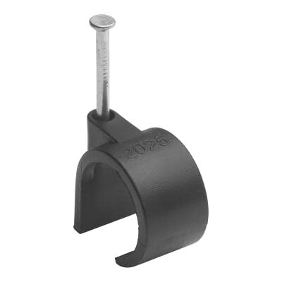 Debflex - 700430 - Ø 20-25 mm - Czarny - Klipsy na kable Debflex - 700430 - Ø 20-25 mm - Czarny - Klipsy na kable