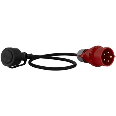 REV 0017870614 przedłużacz CEE 0,8 m, 3680 W, 230 V, czarny REV 0017870614 przedłużacz CEE 0,8 m, 3680 W, 230 V, czarny