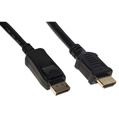 LINK LKCDPH5003 zestaw 3 kabli DisplayPort 1.2 → HDMI® 1.4 5m złote styki, 4K × 2K 30 Hz kompatybilny z komputerami PC, notebookami, monitorami, telewizorem HDTV LINK LKCDPH5003 zestaw 3 kabli DisplayPort 1.2 → HDMI® 1.4 5m złote styki, 4K × 2K 30 Hz kompatybilny z komputerami PC, notebookami, monitorami, telewizorem HDTV