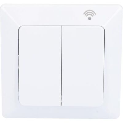 Unitec Przełącznik szeregowy WiFi sterowanie za pomocą smartfona, tabletu lub asystenta głosowego, z programami czasowymi i funkcją odliczania, kolor biały Unitec Przełącznik szeregowy WiFi sterowanie za pomocą smartfona, tabletu lub asystenta głosowego, z programami czasowymi i funkcją odliczania, kolor biały
