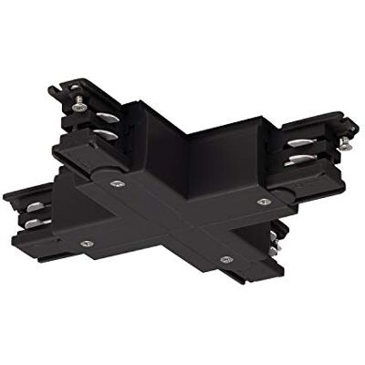 SLV Łącznik X do 3-fazowej szyny S-TRACK/czarny SLV Łącznik X do 3-fazowej szyny S-TRACK/czarny