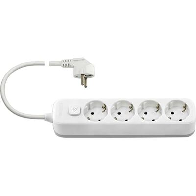VIMAR 00494.X.B Gniazdo wielofunkc. 4 Schuko+przeł. 5m białe VIMAR 00494.X.B Gniazdo wielofunkc. 4 Schuko+przeł. 5m białe
