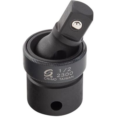 Sunex 2300, napęd 1/2", uniwersalny przegub udarowy, stal Cr-Mo, konstrukcja narożnika promienia, elastyczna, spełnia standardy ANSI Sunex 2300, napęd 1/2", uniwersalny przegub udarowy, stal Cr-Mo, konstrukcja narożnika promienia, elastyczna, spełnia standardy ANSI