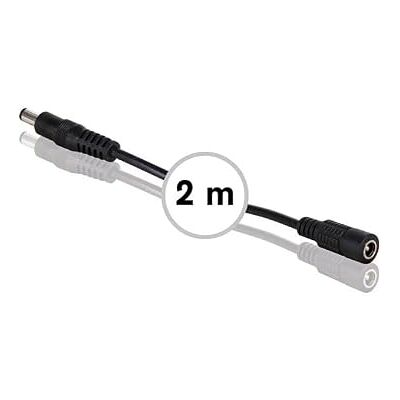 Velleman 2M Przedłużacz zasilania - Czarny Velleman 2M Przedłużacz zasilania - Czarny