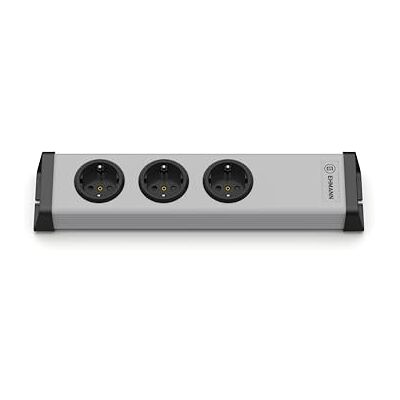 Ehmann 0200 x 00032300 listwa zasilająca uniwersalna, potrójna, bez kabla, możliwość podłączenia Ehmann 0200 x 00032300 listwa zasilająca uniwersalna, potrójna, bez kabla, możliwość podłączenia
