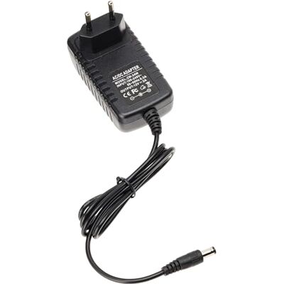 LEYF Uniwersalny zasilacz 12 V DC 2A, AC 100-240 V 50/60 Hz, adapter, zasilacz wtykowy/długość kabla 90 cm (wtyczka jack 5,5-2,5 mm) kompatybilny z telewizorem, paskami LED, routerem, kamerą LEYF Uniwersalny zasilacz 12 V DC 2A, AC 100-240 V 50/60 Hz, adapter, zasilacz wtykowy/długość kabla 90 cm (wtyczka jack 5,5-2,5 mm) kompatybilny z telewizorem, paskami LED, routerem, kamerą