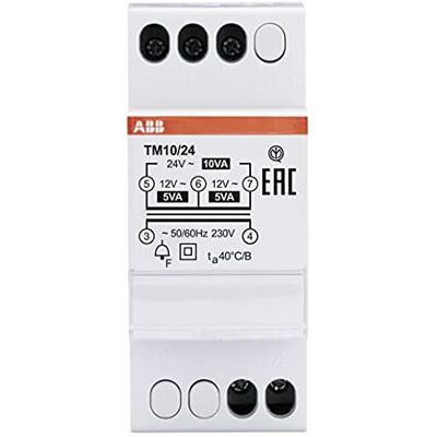 Transformator ABB - 10W, 230V/12-24V AC, Kompakt Transformator ABB - 10W, 230V/12-24V AC, Kompakt
