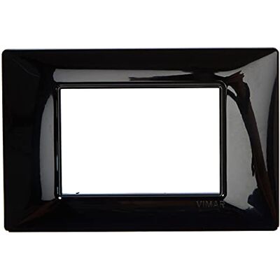 VIMAR Placca 3M nero 14653.05 VIMAR Placca 3M nero 14653.05