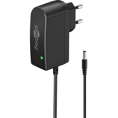 goobay 64978 Uniwersalny zasilacz sieciowy 12 V/12 W 1 A zasilacz sieciowy z wtyczką DC 5,5 mm x 2,5 mm do TV Box, routera, taśmy LED, kamery wideo / 1,8 metra goobay 64978 Uniwersalny zasilacz sieciowy 12 V/12 W 1 A zasilacz sieciowy z wtyczką DC 5,5 mm x 2,5 mm do TV Box, routera, taśmy LED, kamery wideo / 1,8 metra