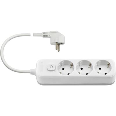 VIMAR 00493.X.B Gniazdo wielofunkc. 3 Schuko+przeł. 5m białe VIMAR 00493.X.B Gniazdo wielofunkc. 3 Schuko+przeł. 5m białe