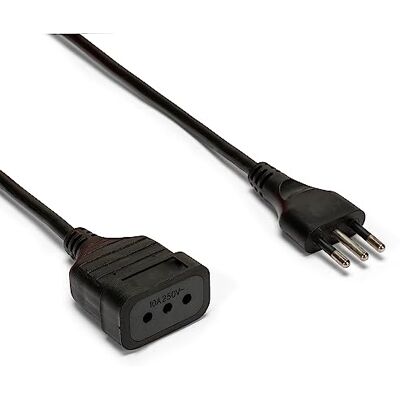 Velamp Kabel przedłużający 5 m wtyczka i gniazdo 10 a kabel 3 g0,75 mm² czarny Velamp Kabel przedłużający 5 m wtyczka i gniazdo 10 a kabel 3 g0,75 mm² czarny