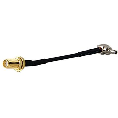 NEDIS Adapter SMA CRC9 gniazdo SMA czarny NEDIS Adapter SMA CRC9 gniazdo SMA czarny