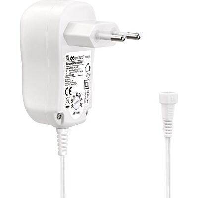 conecto Uniwersalny zasilacz sieciowy, energooszczędny, z 8 adapterami, przełącznik obrotowy 3 V – 12 V, maksymalnie 1000 mA, biały, SA-CC50222-W conecto Uniwersalny zasilacz sieciowy, energooszczędny, z 8 adapterami, przełącznik obrotowy 3 V – 12 V, maksymalnie 1000 mA, biały, SA-CC50222-W