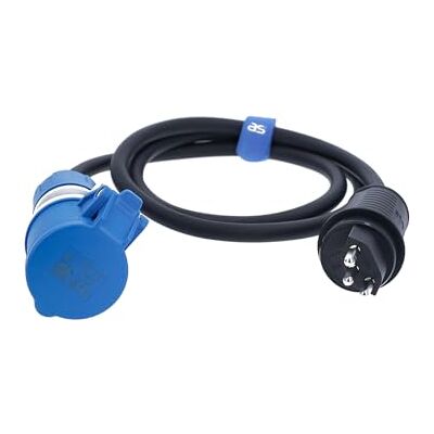 as - Schwabe as Schwabe CEE H07RN-F, 1,5 m, 230 V 16 A, SEV typ 23 na złącze CEE, ze wskaźnikiem napięcia, IP44 ochrona przed wodą rozbryzgową as - Schwabe as Schwabe CEE H07RN-F, 1,5 m, 230 V 16 A, SEV typ 23 na złącze CEE, ze wskaźnikiem napięcia, IP44 ochrona przed wodą rozbryzgową