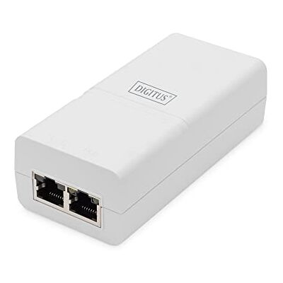 Digitus Gigabit Ethernet PoE wtryskiwacz Active Midspan PoE Standard 802.3at budżet PoE 30 W standard IP40 zasięg 100 m mała obudowa biały Digitus Gigabit Ethernet PoE wtryskiwacz Active Midspan PoE Standard 802.3at budżet PoE 30 W standard IP40 zasięg 100 m mała obudowa biały