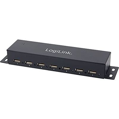 LogiLink USB 2.0 Hub 7 port incl. Power Supply UA0148 LogiLink USB 2.0 Hub 7 port incl. Power Supply UA0148