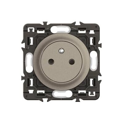 Legrand Gniazdko elektryczne ścienne z Terre Céliane Surface Gniazdo podtynkowe z wysuwaną podstawą tytan Do uzupełnienia płytami wykończeniowymi Zestaw 6 szt Legrand Gniazdko elektryczne ścienne z Terre Céliane Surface Gniazdo podtynkowe z wysuwaną podstawą tytan Do uzupełnienia płytami wykończeniowymi Zestaw 6 szt