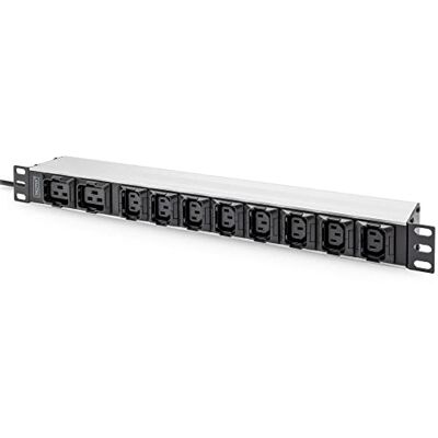 Digitus DN-95427 – listwa zasilająca 19" – 8x gniazda C13, 2x gniazda C19 – wtyczka C20 – 1U – 230 V AC 50/60 Hz – 16 A – do szaf sieciowych i serwerowych 19” Digitus DN-95427 – listwa zasilająca 19" – 8x gniazda C13, 2x gniazda C19 – wtyczka C20 – 1U – 230 V AC 50/60 Hz – 16 A – do szaf sieciowych i serwerowych 19”