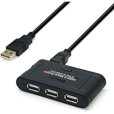 Waytex 28504 Hub USB 2.0 3-portowy USB-A Auto-powered do 1 PC lub 2 PC kabel 1,00m w zestawie Waytex 28504 Hub USB 2.0 3-portowy USB-A Auto-powered do 1 PC lub 2 PC kabel 1,00m w zestawie