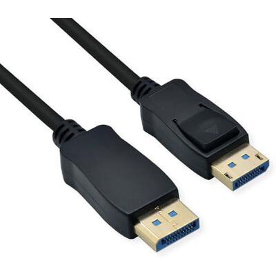 ROLINE Kabel DisplayPort, v2.0, DP ST ST, czarny, 2 m ROLINE Kabel DisplayPort, v2.0, DP ST ST, czarny, 2 m