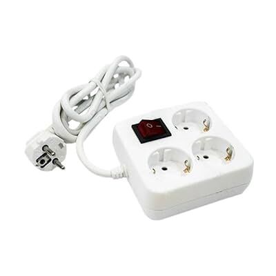 Levitantes Listwa kwadratowa 3 gniazda schuko z przełącznikiem, 3 m, 3G, 1,5 mm² biała, podstawa 3 gniazda Levitantes Listwa kwadratowa 3 gniazda schuko z przełącznikiem, 3 m, 3G, 1,5 mm² biała, podstawa 3 gniazda