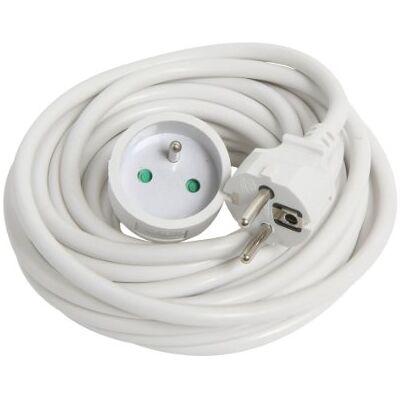 DEBFLEX 335261 przedłużka z tworzywa sztucznego HO5VV-F 3G1,5, do zawieszenia, 10 m, biały DEBFLEX 335261 przedłużka z tworzywa sztucznego HO5VV-F 3G1,5, do zawieszenia, 10 m, biały