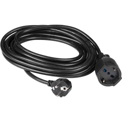 POLYPOOL POLY POOL PP2624.1QB przedłużacz elektryczny, czarny, 250 V, przedłużany kabel elektryczny 5 metrów, wtyczka 16 A, 2 P+T, oszczędność miejsca, gniazdo elektryczne Schuko P40 10A/16A, 2P+T POLYPOOL POLY POOL PP2624.1QB przedłużacz elektryczny, czarny, 250 V, przedłużany kabel elektryczny 5 metrów, wtyczka 16 A, 2 P+T, oszczędność miejsca, gniazdo elektryczne Schuko P40 10A/16A, 2P+T