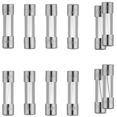 DEBFLEX 12 bezpieczników szklanych 1X (0,5A, 1,6A, 1A, 2A, 2,5A, 3A, 4A, 6A) 2X (5A, 10A) DEBFLEX 12 bezpieczników szklanych 1X (0,5A, 1,6A, 1A, 2A, 2,5A, 3A, 4A, 6A) 2X (5A, 10A)