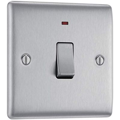 British General Nexus Metal 20A Dwu-punktowy Przełącznik - Double Pole Switch British General Nexus Metal 20A Dwu-punktowy Przełącznik - Double Pole Switch