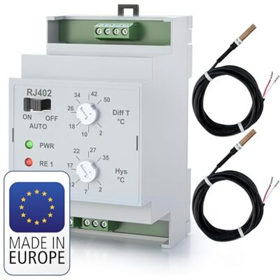ELEKTROBOCK EB RJ402 - Różnicowy wyłącznik temperatury - IP20 ELEKTROBOCK EB RJ402 - Różnicowy wyłącznik temperatury - IP20