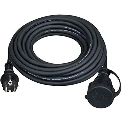 Masterplug exf1016rn7251ip-px kabel przedłużający, 3000 W, 230 V, czarny, 10 m Masterplug exf1016rn7251ip-px kabel przedłużający, 3000 W, 230 V, czarny, 10 m