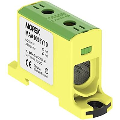 Zone Główny zacisk kablowy zacisk przyłączeniowy zacisk główny 6-95mm2 żółto-zielony 1P OTL 95 3880 Zone Główny zacisk kablowy zacisk przyłączeniowy zacisk główny 6-95mm2 żółto-zielony 1P OTL 95 3880