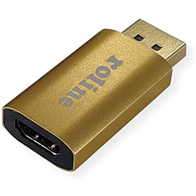 ROLINE GOLD 4K DisplayPort adapter HDMI, v1.2, DP ST HDMI BU, aktywny ROLINE GOLD 4K DisplayPort adapter HDMI, v1.2, DP ST HDMI BU, aktywny