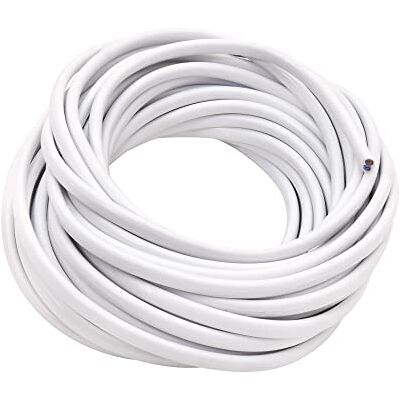 Gefom Kabel HO3VVH2-F 10m 2x0,75 mm² Biały Gefom Kabel HO3VVH2-F 10m 2x0,75 mm² Biały