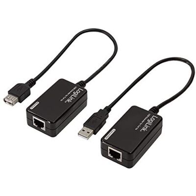 LogiLink UA0021D – przedłużacz USB 2.0 (przedłużacz za pomocą kabla RJ45) do 50 m LogiLink UA0021D – przedłużacz USB 2.0 (przedłużacz za pomocą kabla RJ45) do 50 m