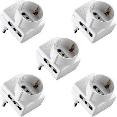 ELECTRALINE 92395 - 3 gniazda Schuko - 230 V - Biały - Listwa zasilająca ELECTRALINE 92395 - 3 gniazda Schuko - 230 V - Biały - Listwa zasilająca
