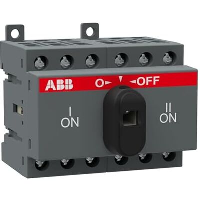ABB OT16F3C Wyłącznik obciążenia - 16A, 690V, Czarny ABB OT16F3C Wyłącznik obciążenia - 16A, 690V, Czarny