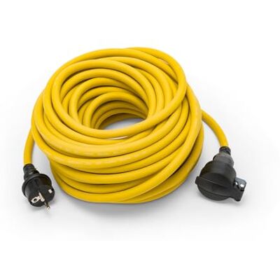 Velamp Przedłużacz budowlany, M/F, standardowe gniazdo/wtyczka francuska, 10 metrów. H07RN-F 3G2,5mm2, NF, CE IP44 Velamp Przedłużacz budowlany, M/F, standardowe gniazdo/wtyczka francuska, 10 metrów. H07RN-F 3G2,5mm2, NF, CE IP44