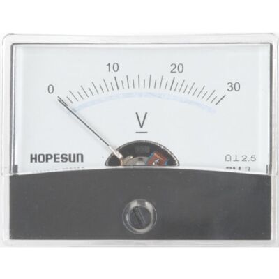 Velleman AVM6030 obrotowy instrument do zabudowy 0-30Vdc 408051 Velleman AVM6030 obrotowy instrument do zabudowy 0-30Vdc 408051