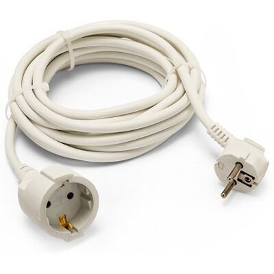 Velamp Standardowy przedłużacz Schuko, 5 metrów, 16A, H05VV-F3G1.5MM2, GS Velamp Standardowy przedłużacz Schuko, 5 metrów, 16A, H05VV-F3G1.5MM2, GS