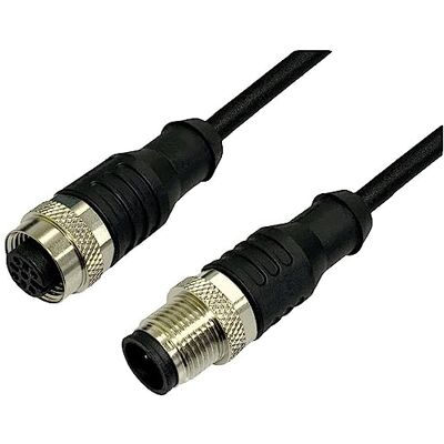 BKL Electronic 2702005 przewód przyłączeniowy czujnika/siłownika M12 sprzęgła, proste 10 m liczba biegunów: 4 1 szt. BKL Electronic 2702005 przewód przyłączeniowy czujnika/siłownika M12 sprzęgła, proste 10 m liczba biegunów: 4 1 szt.