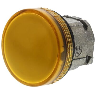Schneider Electric ZB4BV05 Pilot Light Head, Orange Pilot Light Head Ø22 z obiektywem uniwersalnym do żarówki BA9s Schneider Electric ZB4BV05 Pilot Light Head, Orange Pilot Light Head Ø22 z obiektywem uniwersalnym do żarówki BA9s