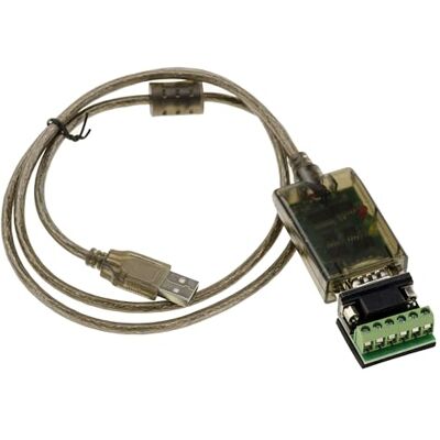 KALEA-INFORMATIQUE Konwerter USB na RS-422 RS-485 z chipsetem FTDI FT232. Montaż przewód-przewód lub wtyczka DB9 KALEA-INFORMATIQUE Konwerter USB na RS-422 RS-485 z chipsetem FTDI FT232. Montaż przewód-przewód lub wtyczka DB9