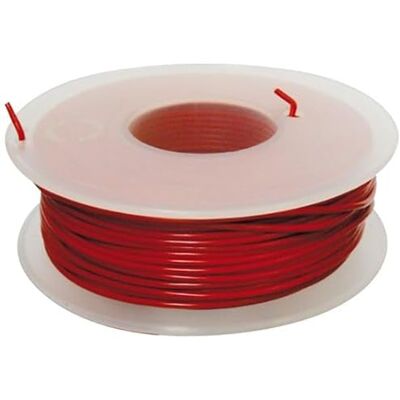Restagraf Czerwony przewód elektryczny 50 m przekrój przewodu 1 mm² Nr ref. 16211 Restagraf Czerwony przewód elektryczny 50 m przekrój przewodu 1 mm² Nr ref. 16211