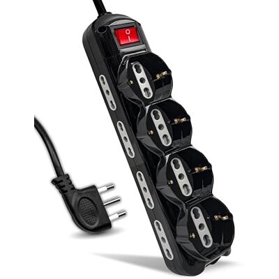 V-TAC Listwa Zasilająca Kabel 1,5m 8 Gniazdek 10/16A 2P+T Bipasso + 4 10/16A 2P+T Schuko + Włącznik 16A 2P+T - Elektroniczna Listwa Zasilająca V-TAC Listwa Zasilająca Kabel 1,5m 8 Gniazdek 10/16A 2P+T Bipasso + 4 10/16A 2P+T Schuko + Włącznik 16A 2P+T - Elektroniczna Listwa Zasilająca