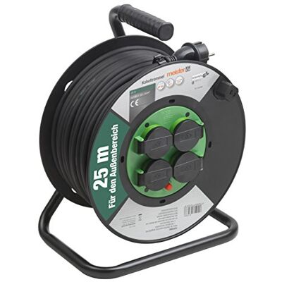 Przedłużacz Meister - 25m, IP44, 3000W - Zewnątrz Przedłużacz Meister - 25m, IP44, 3000W - Zewnątrz